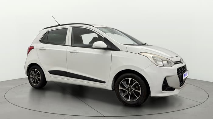 2017 Hyundai Grand i10 SPORTZ (O) AT 1.2 KAPPA VTVT, Petrol, Automatic, 92,154 km, Right Front Diagonal