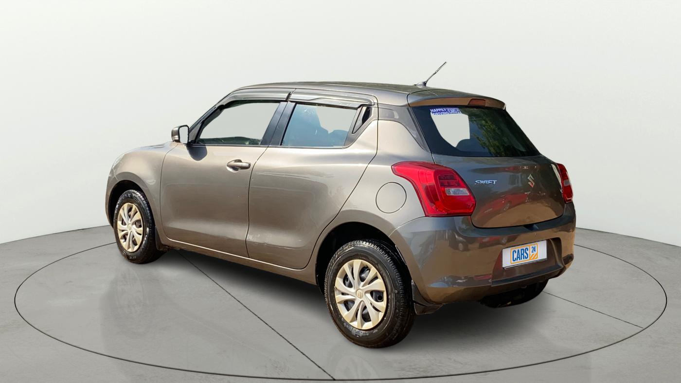 2018 Maruti Swift VXI AMT, Petrol, Automatic, 80,076 km, Left Back Diagonal