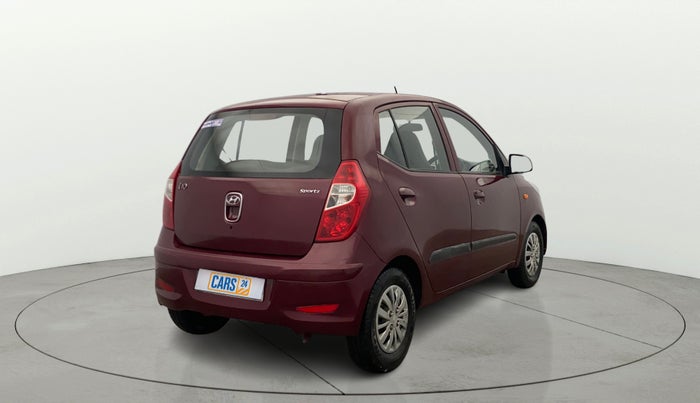 2014 Hyundai i10 SPORTZ 1.1, Petrol, Manual, 64,570 km, Right Back Diagonal