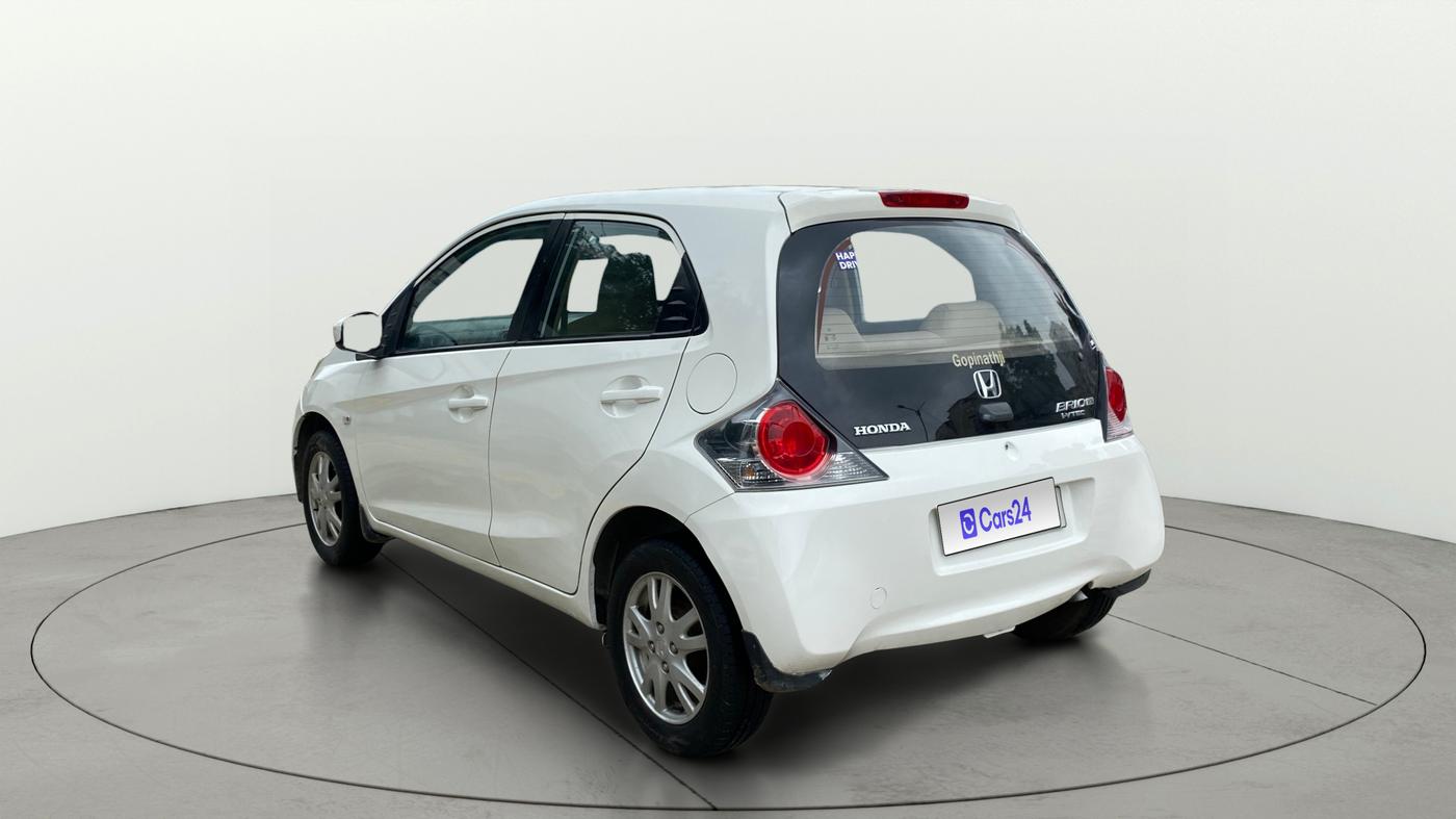 2014 Honda Brio VX AT, Petrol, Automatic, 45,258 km, Left Back Diagonal