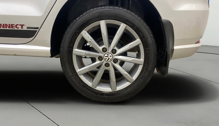 2018 Volkswagen Ameo HIGHLINE PLUS 1.5L AT 16 ALLOY, Diesel, Automatic, 92,924 km, Left Rear Wheel