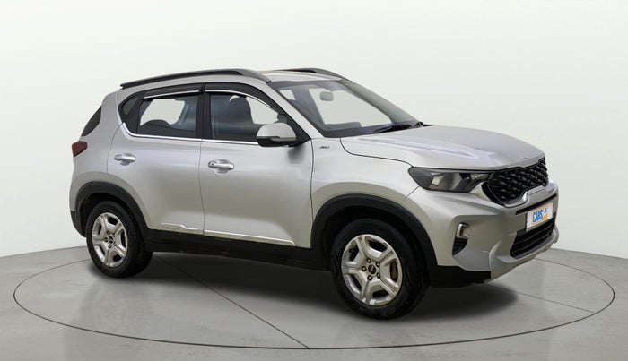2022 KIA SONET HTK PLUS 1.0 IMT, Petrol, Manual, 75,237 km, Right Front Diagonal