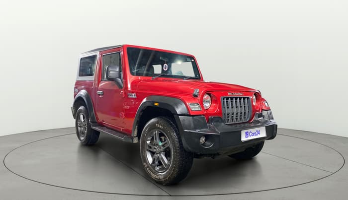 2023 Mahindra Thar LX PETROL HT 4WD AT, Petrol, Automatic, 8,873 km, Right Front Diagonal