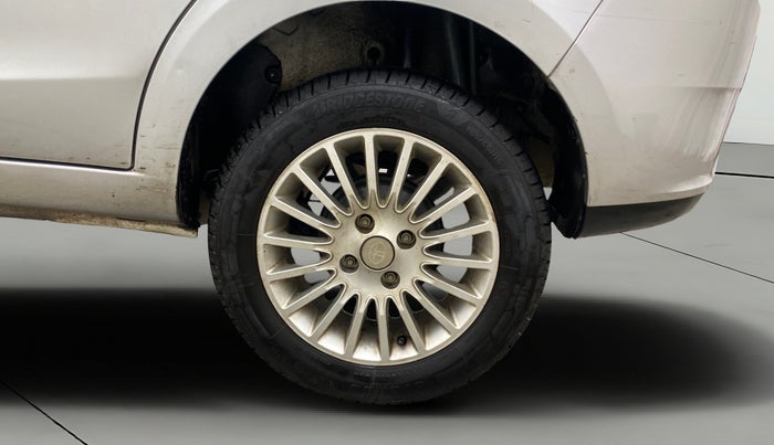 2014 Tata Zest XMS PETROL, Petrol, Manual, 42,931 km, Left Rear Wheel