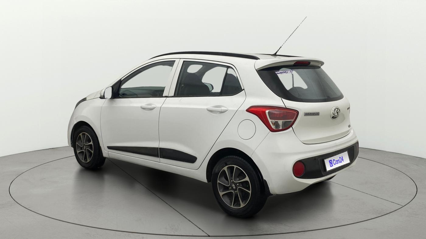 2019 Hyundai Grand i10 SPORTZ AT 1.2 KAPPA VTVT, Petrol, Automatic, 50,650 km, Left Back Diagonal