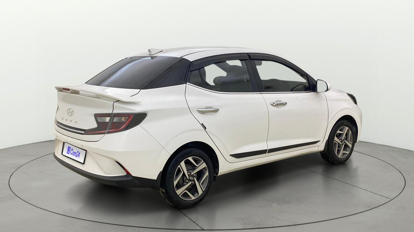 2023 Hyundai AURA SX 1.2, Petrol, Manual, 61,483 km, Right Back Diagonal