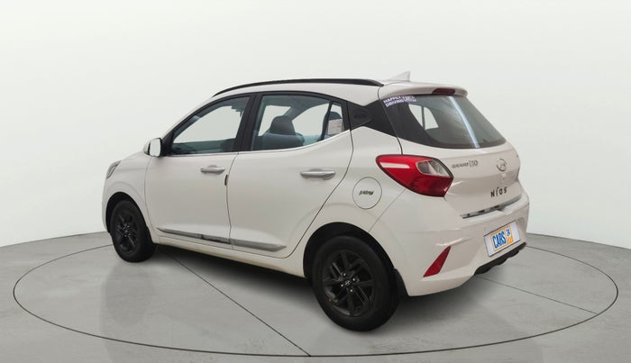2020 Hyundai GRAND I10 NIOS SPORTZ AMT 1.2 KAPPA VTVT, Petrol, Automatic, 53,521 km, Left Back Diagonal