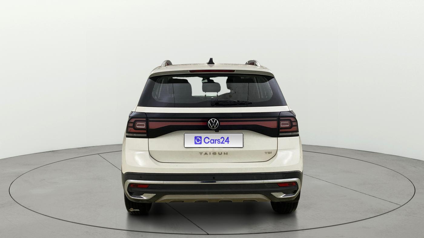 2022 Volkswagen TAIGUN TOPLINE 1.0 TSI AT, Petrol, Automatic, 38,551 km, Back/Rear