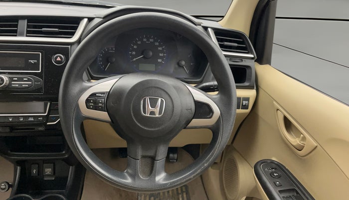 2017 Honda Amaze 1.2L I-VTEC S, Petrol, Manual, 59,822 km, Steering Wheel Close Up