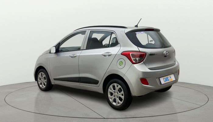2014 Hyundai Grand i10 SPORTZ 1.2 KAPPA VTVT, Petrol, Manual, 49,643 km, Left Back Diagonal