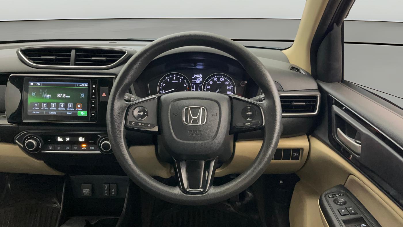 2021 Honda Amaze 1.2L I-VTEC VX, Petrol, Manual, 49,065 km, Steering Wheel Close Up
