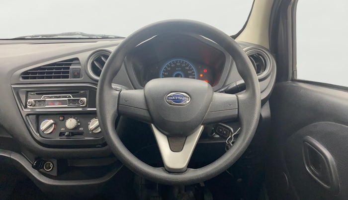 2017 Datsun Redi Go T (O), Petrol, Manual, 33,632 km, Steering Wheel Close Up