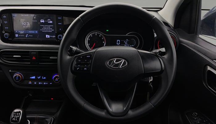 2022 Hyundai GRAND I10 NIOS SPORTZ 1.0 TURBO GDI, Petrol, Manual, 28,609 km, Steering Wheel Close Up