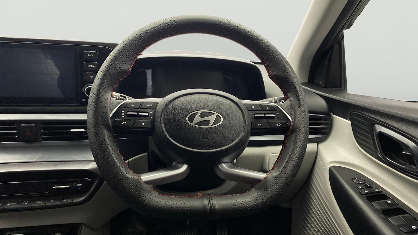 2023 Hyundai NEW I20 SPORTZ 1.2 IVT, Petrol, Automatic, 38,313 km, Steering Wheel Close Up