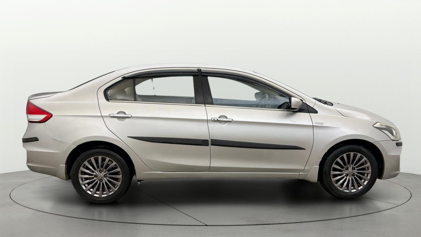 2017 Maruti Ciaz ALPHA 1.4 PETROL, Petrol, Manual, 36,276 km, Right Side View