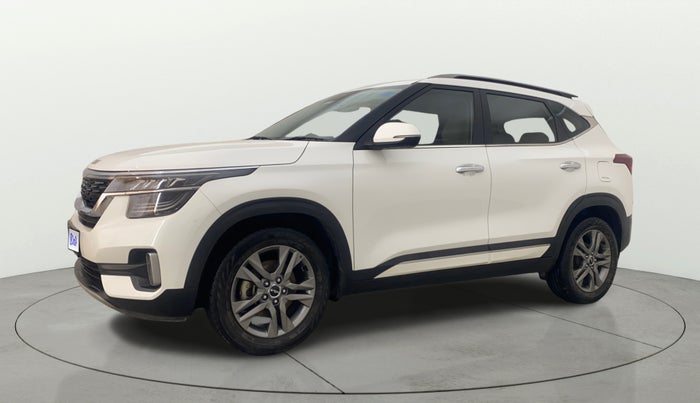 2021 KIA SELTOS HTX 1.5 PETROL, Petrol, Manual, 32,501 km, Left Front Diagonal