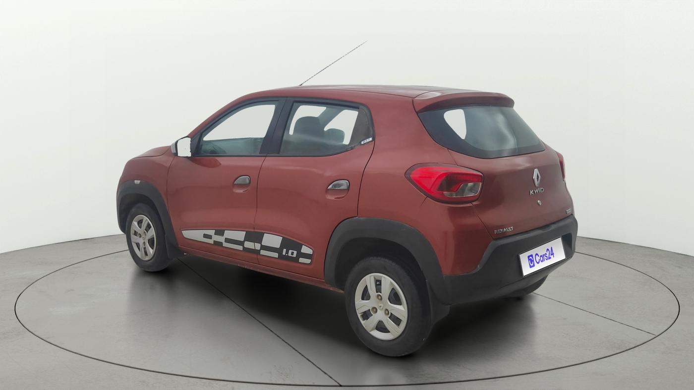 2017 Renault Kwid RXL 1.0 AMT, Petrol, Automatic, 19,851 km, Left Back Diagonal