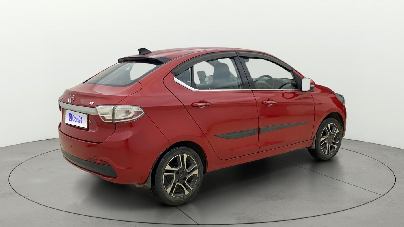 2018 Tata TIGOR XZ PLUS PETROL, CNG, Manual, 51,196 km, Right Back Diagonal