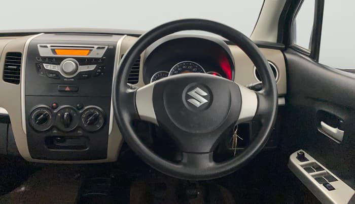 2015 Maruti Wagon R 1.0 VXI, Petrol, Manual, 37,366 km, Steering Wheel Close Up