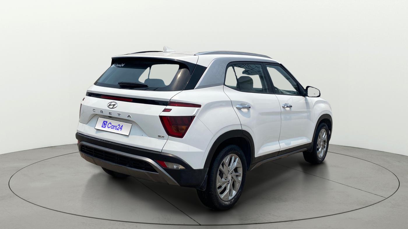2020 Hyundai Creta SX 1.5 PETROL, Petrol, Manual, 34,586 km, Right Back Diagonal