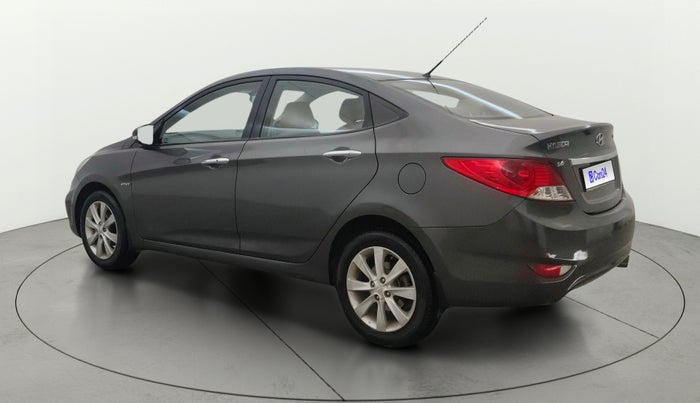 2013 Hyundai Verna FLUIDIC 1.6 VTVT SX, Petrol, Manual, 53,145 km, Left Back Diagonal