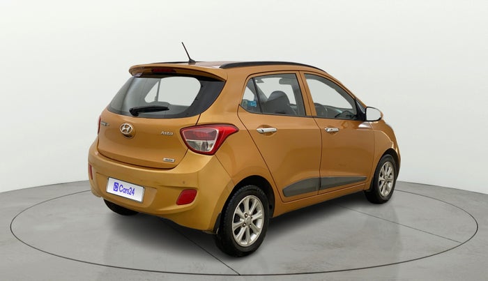 2014 Hyundai Grand i10 ASTA AT 1.2 KAPPA VTVT, Petrol, Automatic, 74,436 km, Right Back Diagonal