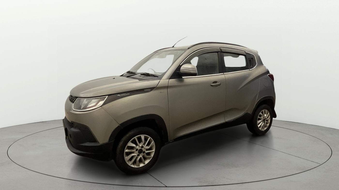 2017 Mahindra Kuv100 K6 PLUS 6 STR, Petrol, Manual, 40,077 km, Left Front Diagonal