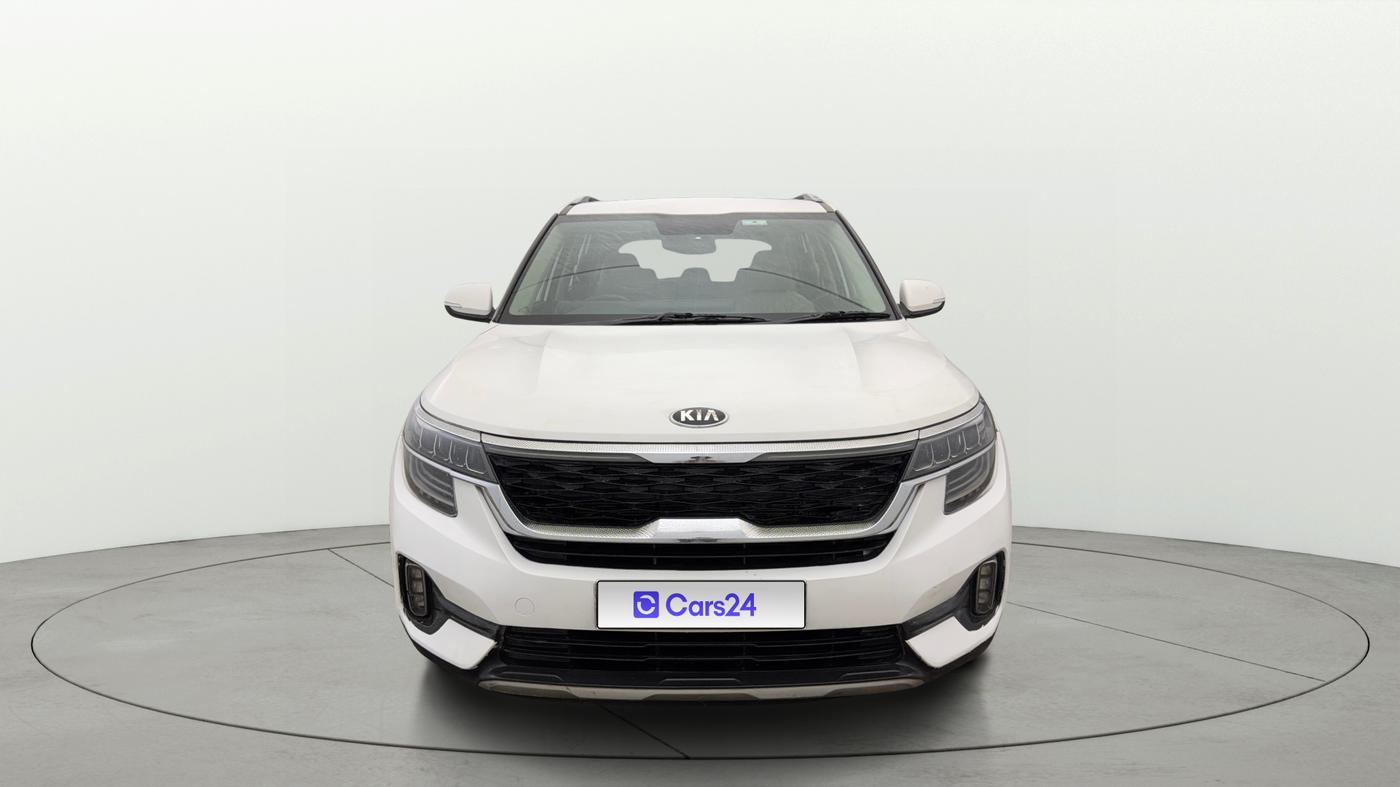 2020 KIA SELTOS HTX 1.5 PETROL, Petrol, Manual, 1,10,792 km, Front