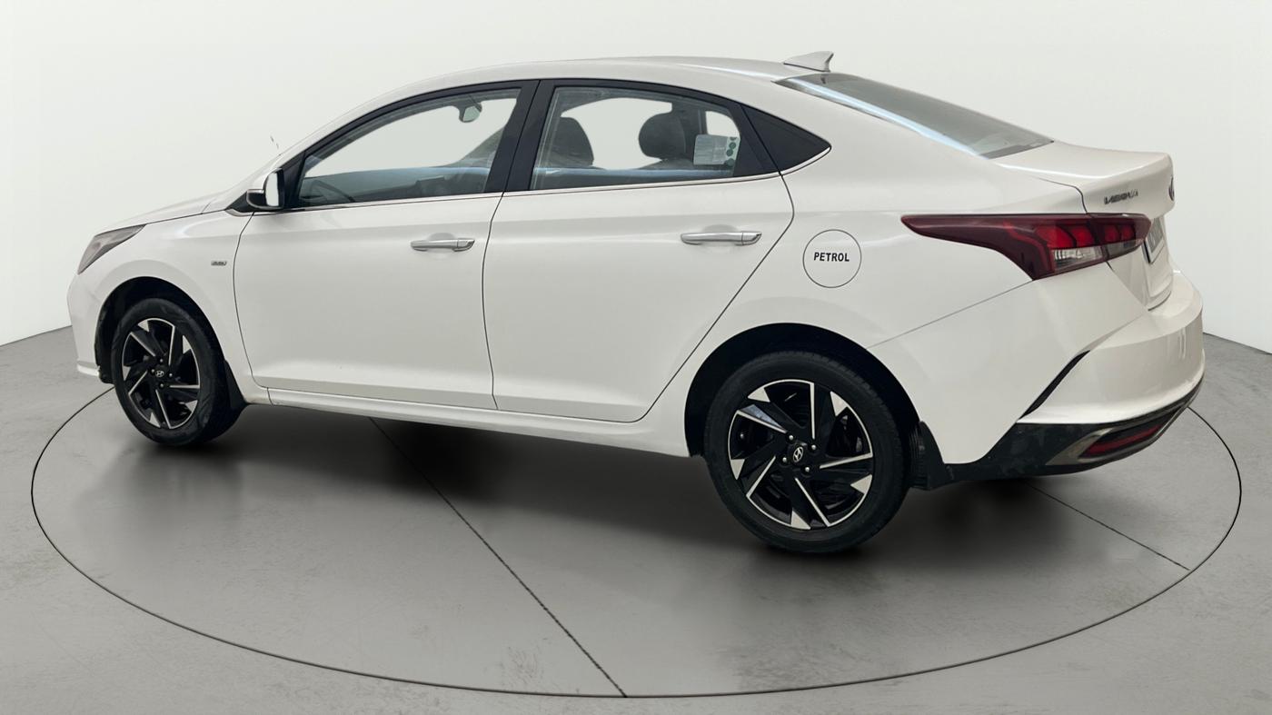 2021 Hyundai Verna SX (O) 1.5 VTVT IVT, Petrol, Automatic, 59,125 km, Left Back Diagonal