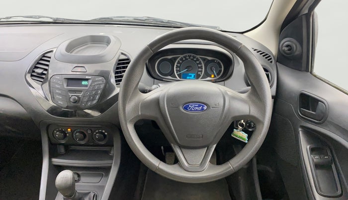 2015 Ford New Figo AMBIENTE 1.2 PETROL, Petrol, Manual, 25,458 km, Steering Wheel Close Up