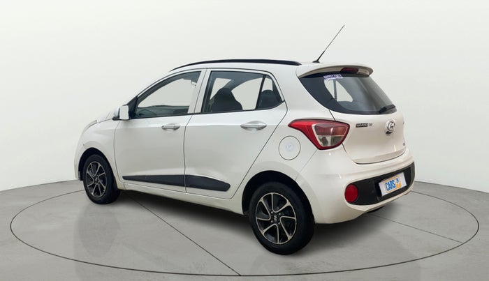 2017 Hyundai Grand i10 ASTA 1.2 KAPPA VTVT, Petrol, Manual, 76,308 km, Left Back Diagonal