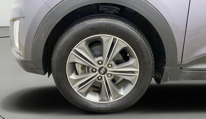 2017 Hyundai Creta SX PLUS AT 1.6 PETROL, Petrol, Automatic, 74,242 km, Left Front Wheel