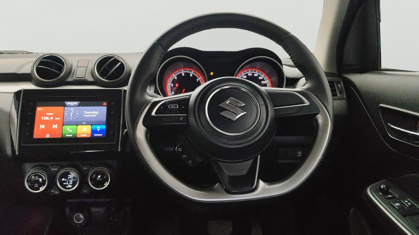 2021 Maruti Swift ZXI AMT, Petrol, Automatic, 46,920 km, Steering Wheel Close Up