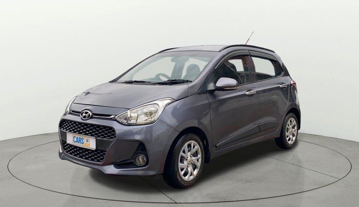 2019 Hyundai Grand i10 SPORTZ 1.2 KAPPA VTVT, Petrol, Manual, 40,088 km, Left Front Diagonal