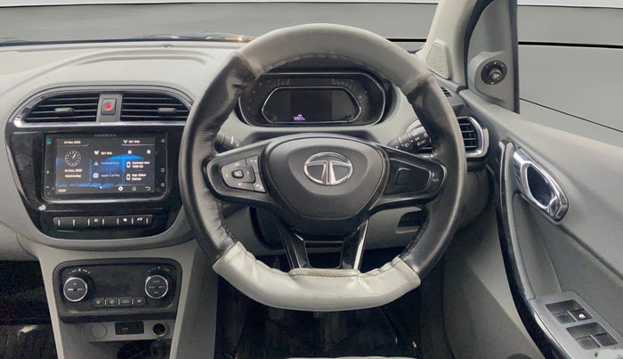 2021 Tata TIGOR XZA PLUS PETROL, Petrol, Automatic, 71,984 km, Steering Wheel Close Up