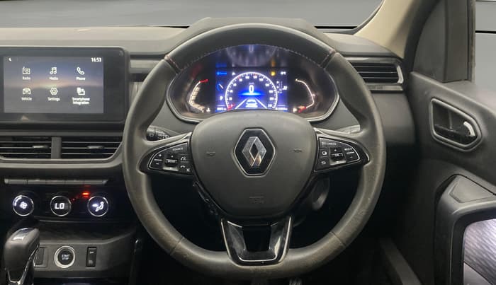 2022 Renault Kiger RXZ TURBO CVT DUAL TONE, Petrol, Automatic, 65,030 km, Steering Wheel Close Up