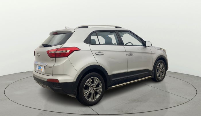 2017 Hyundai Creta SX PLUS AT 1.6 PETROL, Petrol, Automatic, 1,39,997 km, Right Back Diagonal