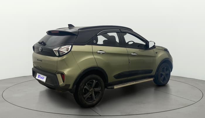2023 Tata NEXON XZA PLUS LUX SUNROOF KAZIRANGA PETROL, Petrol, Automatic, 41,168 km, Right Back Diagonal