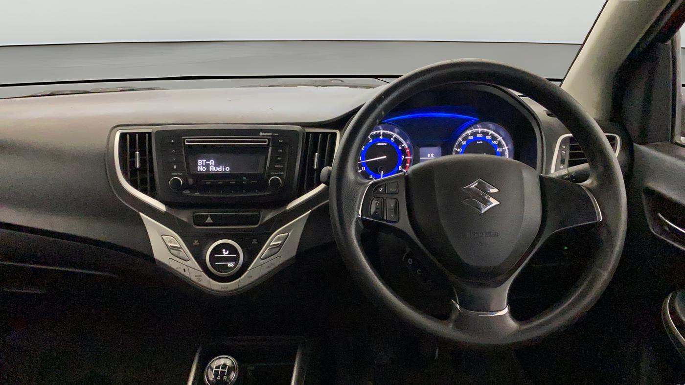 2016 Maruti Baleno DELTA PETROL 1.2, Petrol, Manual, 72,762 km, Steering Wheel Close Up