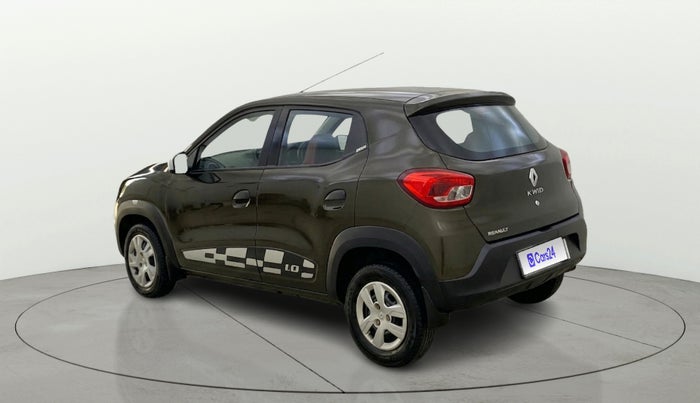 2017 Renault Kwid RXT 1.0 AMT (O), Petrol, Automatic, 29,668 km, Left Back Diagonal