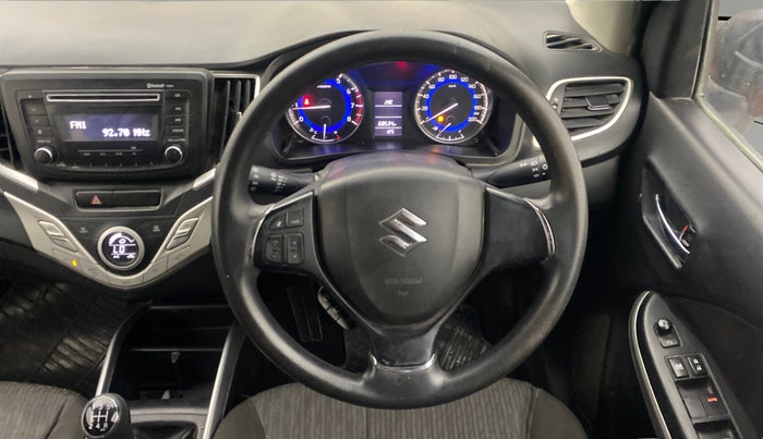 2015 Maruti Baleno DELTA PETROL 1.2, Petrol, Manual, 68,485 km, Steering Wheel Close Up