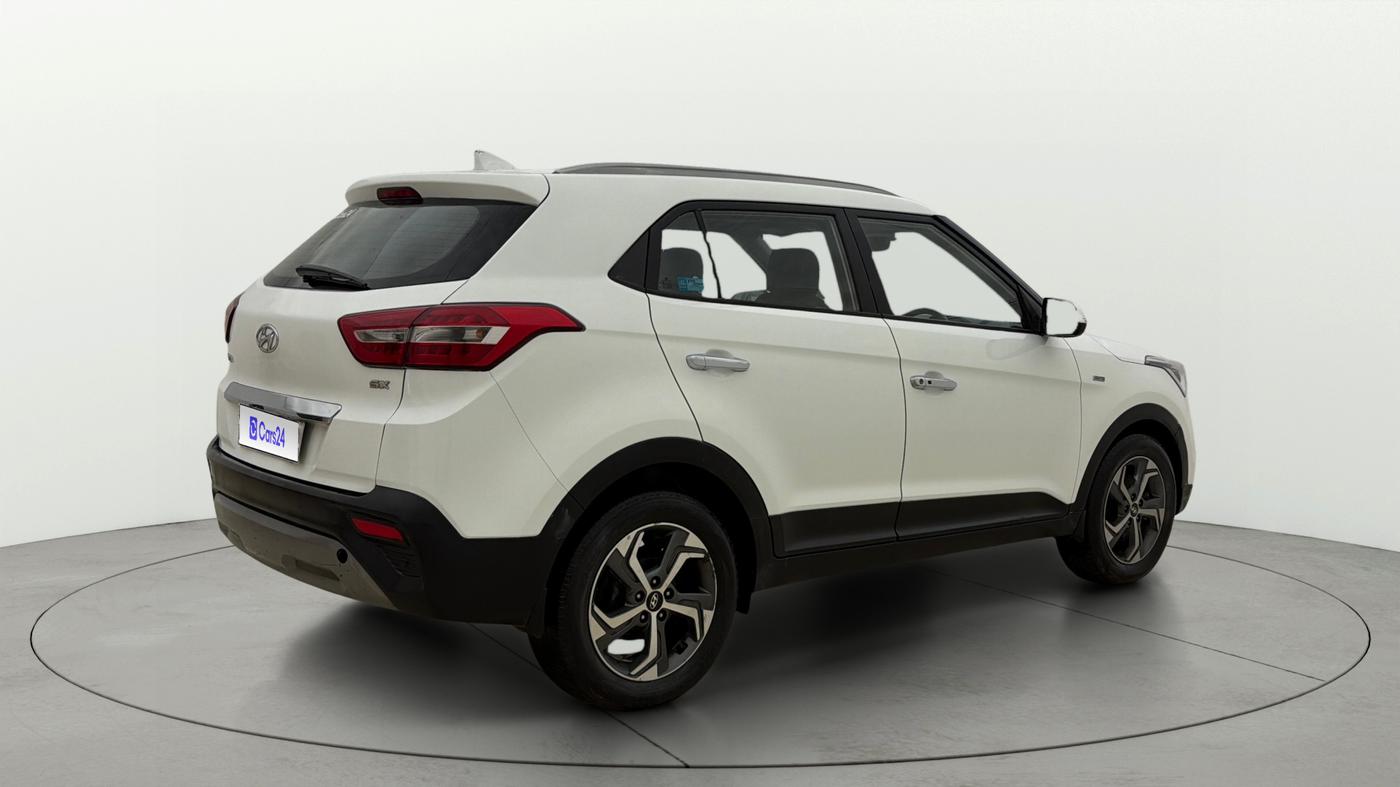 2019 Hyundai Creta SX AT 1.6 PETROL, Petrol, Automatic, 58,139 km, Right Back Diagonal