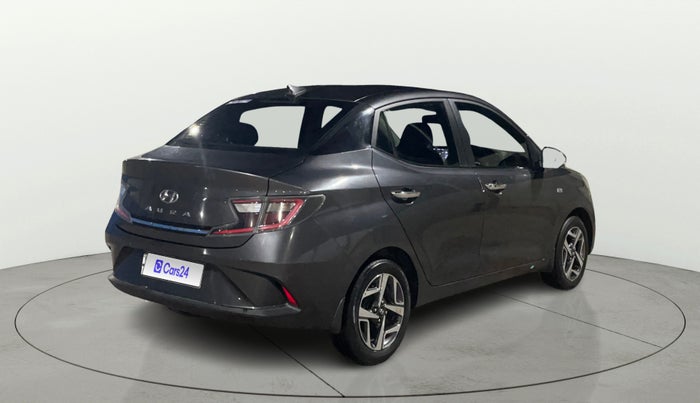 2022 Hyundai AURA SX PLUS 1.2 AMT, Petrol, Automatic, 46,491 km, Right Back Diagonal