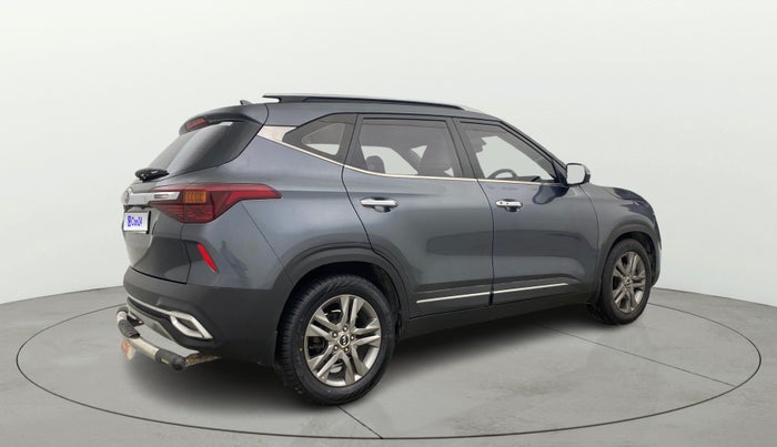 2020 KIA SELTOS HTX IVT 1.5 PETROL, Petrol, Automatic, 81,682 km, Right Back Diagonal