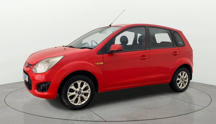 2012 Ford Figo TITANIUM 1.4 DIESEL, Diesel, Manual, 1,20,381 km, Left Front Diagonal