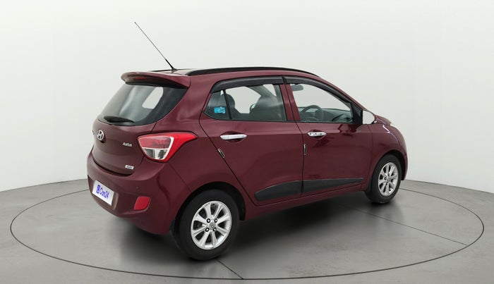 2016 Hyundai Grand i10 ASTA AT 1.2 KAPPA VTVT, Petrol, Automatic, 37,424 km, Right Back Diagonal