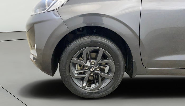 2021 Hyundai GRAND I10 NIOS SPORTZ AMT 1.2 KAPPA VTVT, Petrol, Automatic, 24,905 km, Left Front Wheel