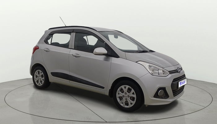 2016 Hyundai Grand i10 SPORTZ 1.2 KAPPA VTVT, Petrol, Manual, 84,427 km, Right Front Diagonal