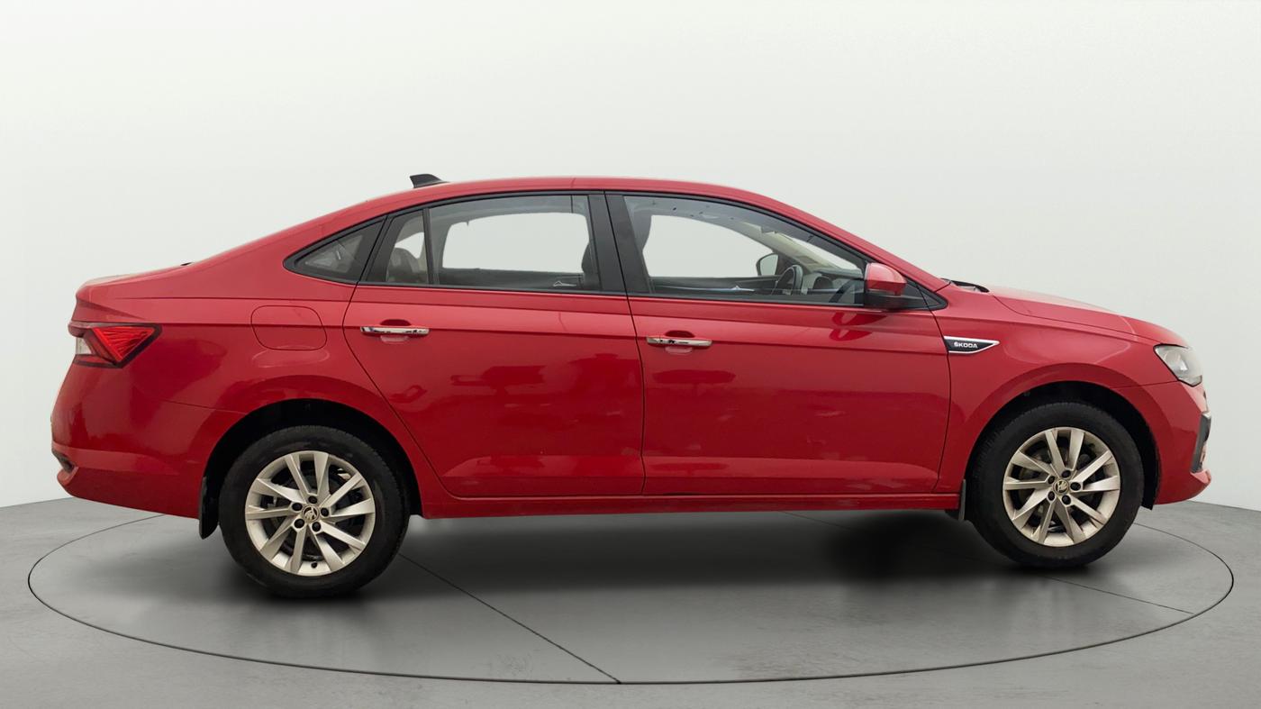 2022 Skoda SLAVIA AMBITION 1.0L TSI AT, Petrol, Automatic, 46,095 km, Right Side View