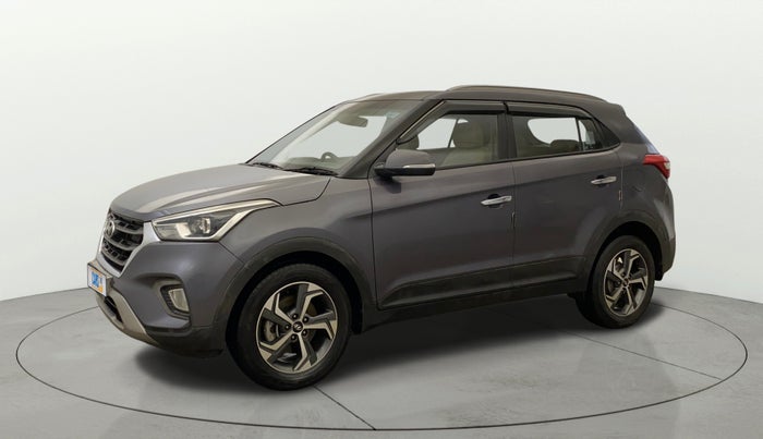 2019 Hyundai Creta SX AT 1.6 PETROL, Petrol, Automatic, 51,698 km, Left Front Diagonal